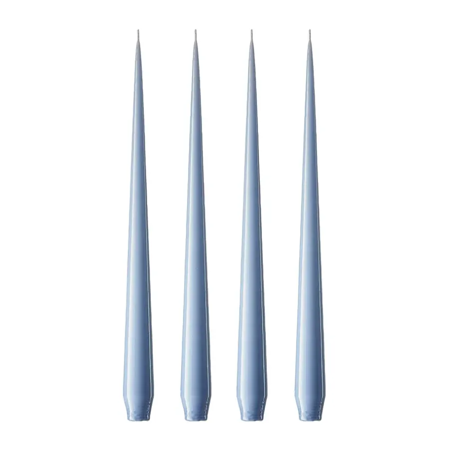 Ester & erik kaars 4-pack gelakt, icy lavender, 42 cm< Kaarsen
