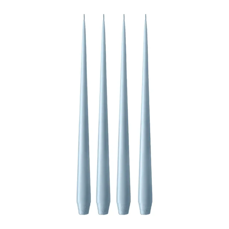 Ester & erik kaars 4-pack mat, Dusty blue 83, 32 cm< Kaarsen
