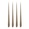 Ester & erik kaars 4-pack mat, nougat note, 32 cm< Kaarsen