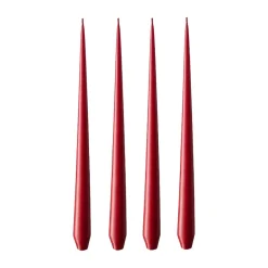 Ester & erik kaars 4-pack mat, winter berry, 42 cm< Kaarsen