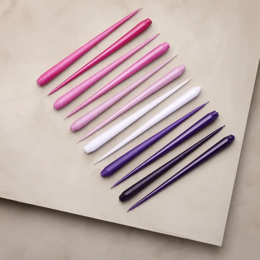 Ester & erik kaars 4-pack mat, Airy violet 12, 32 cm< Kaarsen