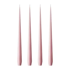 Ester & erik kaars 4-pack mat, old rose, 32 cm< Kaarsen
