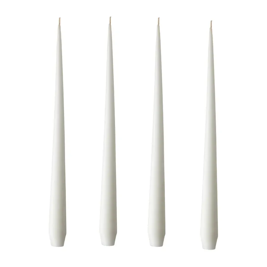 Ester & erik kaars 4-pack mat, pure white, 32 cm< Kaarsen