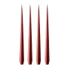 Ester & erik kaars 4-pack mat, aged rust, 42 cm< Kaarsen