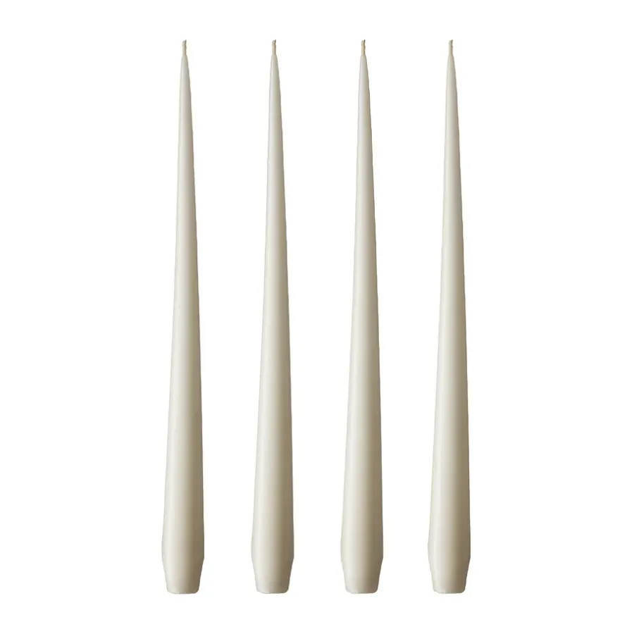 Ester & erik kaars 4-pack mat, ivory, 42 cm< Kaarsen
