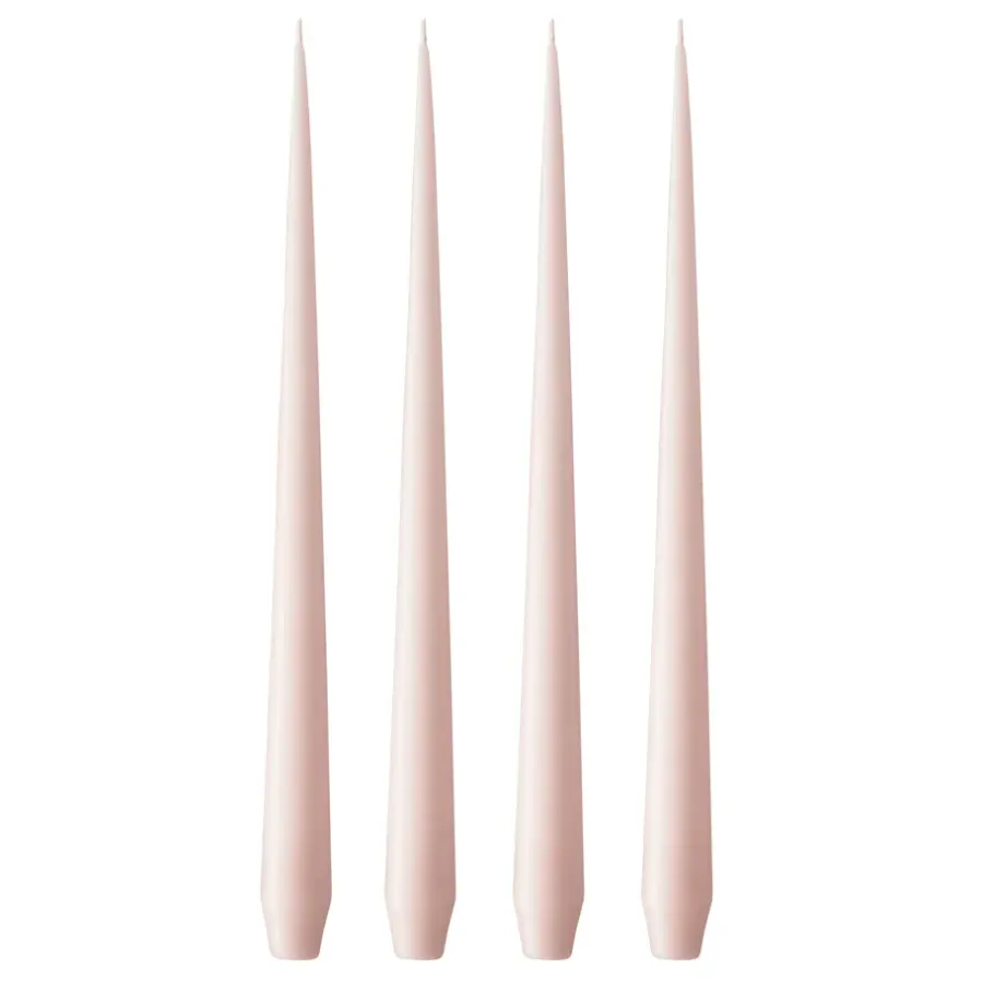 Ester & erik kaars 4-pack mat, rosewater 51, 42 cm< Kaarsen