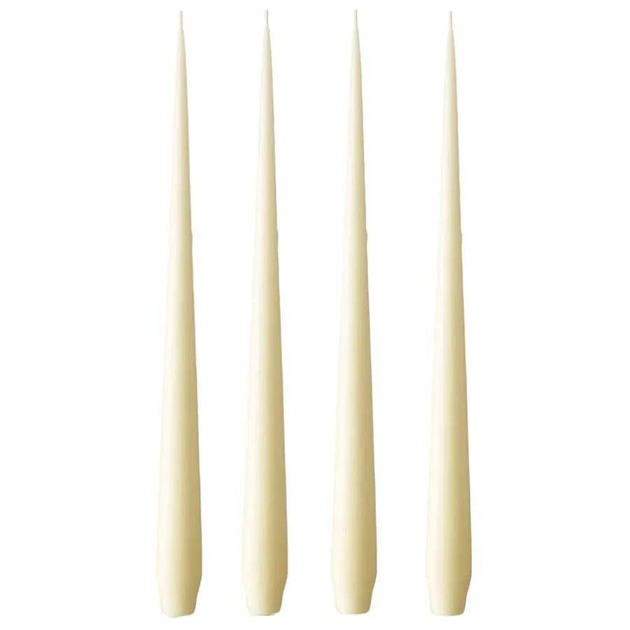 Ester & erik kaars 4-pack mat, Buttermilk 17, 42 cm< Kaarsen