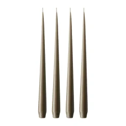 Ester & erik kaars 4-pack mat, Caviar 77, 32 cm< Kaarsen