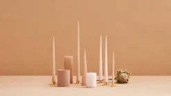Ester & erik kaars 4-pack mat, Rosewater 51, 32 cm< Kaarsen