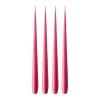 Ester & erik kaars 4-pack mat, Deep pink 41/2, 32 cm< Kaarsen