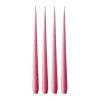 Ester & erik kaars 4-pack mat, Clear pink 41, 42 cm< Kaarsen