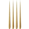 Ester & erik kaars 4-pack mat, beige 14/2, 32 cm< Kaarsen
