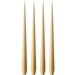 Ester & erik kaars 4-pack mat, beige 14/2, 32 cm< Kaarsen