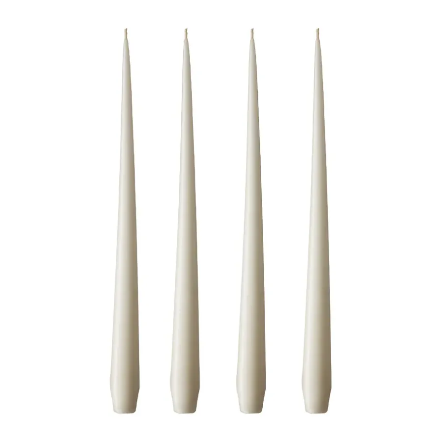 Ester & erik kaars 4-pack mat, ivory, 32 cm< Kaarsen