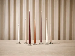 Ester & erik kaars 4-pack mat, Winter rose 84, 42 cm< Kaarsen