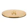 Ester & erik kaarsenhouder Ø9 cm mat, Goud< Kaarsenhouders & Kaarsenborden