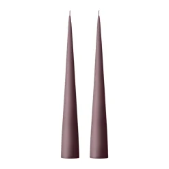 Ester & erik kegelkaars 37 cm 2-pack mat, Winter rose 84< Kaarsen