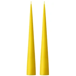 Ester & erik kegelkaars 37 cm 2-pack mat, Lemon drop 15< Kaarsen