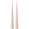 Ester & erik kegelkaars 37 cm 2-pack gelakt, Rosewater 51-0< Kaarsen
