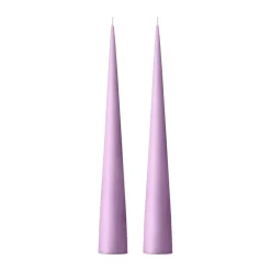 Ester & erik kegelkaars 37 cm 2-pack mat, Crocus delight 07< Kaarsen