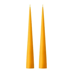 Ester & erik kegelkaars 37 cm 2-pack mat, 85 Mango< Kaarsen