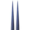 Ester & erik kegelkaars 37 cm 2-pack mat, Royal navy 28< Kaarsen