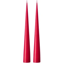 Ester & erik kegelkaars 37 cm 2-pack mat, Winter berry 36< Kaarsen