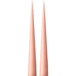 Ester & erik kegelkaars 37 cm 2-pack mat, Rosy caramel 20< Kaarsen