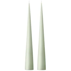 Ester & erik kegelkaars 37 cm 2-pack mat, Water mint 03< Kaarsen