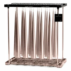 Ester & erik kegelkaars 34 cm 2-pack metallic, Champagne 94< Kaarsen