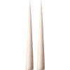 Ester & erik kegelkaars 37 cm 2-pack mat, Linen grey 22< Kaarsen