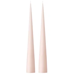 Ester & erik kegelkaars 37 cm 2-pack mat, Rosewater 51< Kaarsen