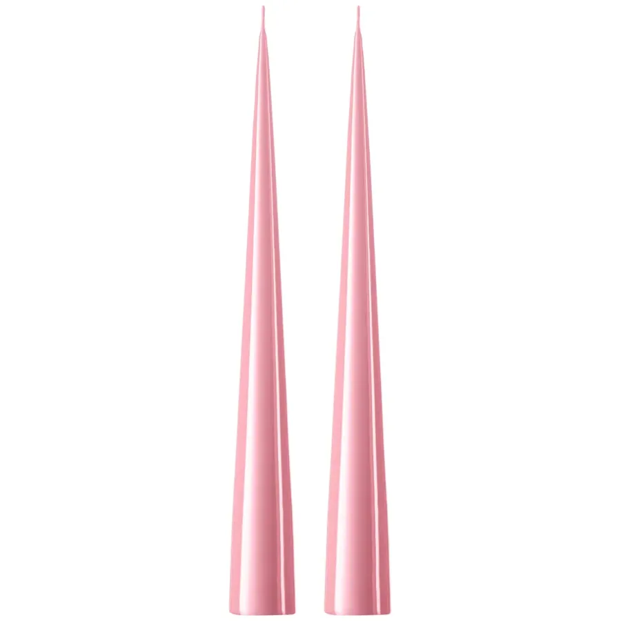 Ester & erik kegelkaars 37 cm 2-pack gelakt, Cherry bloom 40-0< Kaarsen