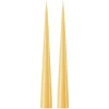 Ester & erik kegelkaars 37 cm 2-pack gelakt, Pale ginger 14-0< Kaarsen