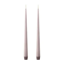 Ester & erik taper kaars LED 2-pack, 52 Soft Rose , 30 cm< Led-Kaarsen