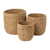 Dixie Esther opbergmand 3 stuks, Natural< Opbergmanden