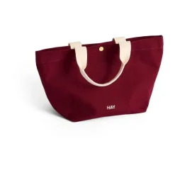 HAY Everyday stoffen tas mini, Bordeaux< Opbergmanden