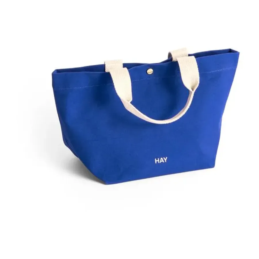 HAY Everyday stoffen tas mini, Electric blue< Opbergmanden