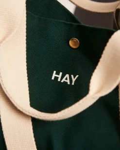 HAY Everyday Tote Bag tas, Dark green< Opbergmanden