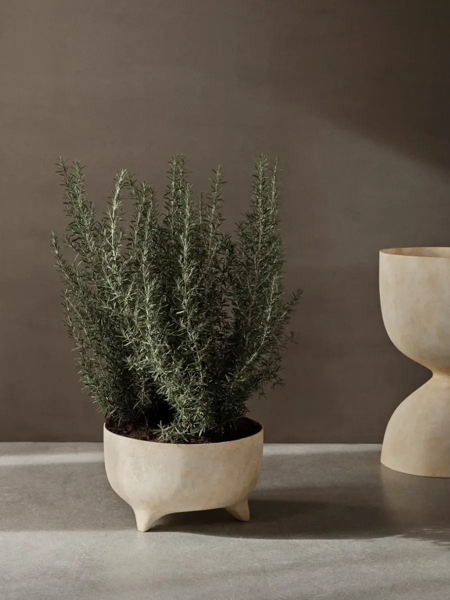 Ferm Living Evoke pot 27 cm, Warm Sand< Bloempotten