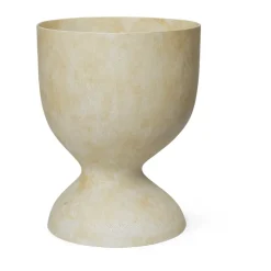 Ferm Living Evoke pot 45 cm, Warm Sand< Bloempotten