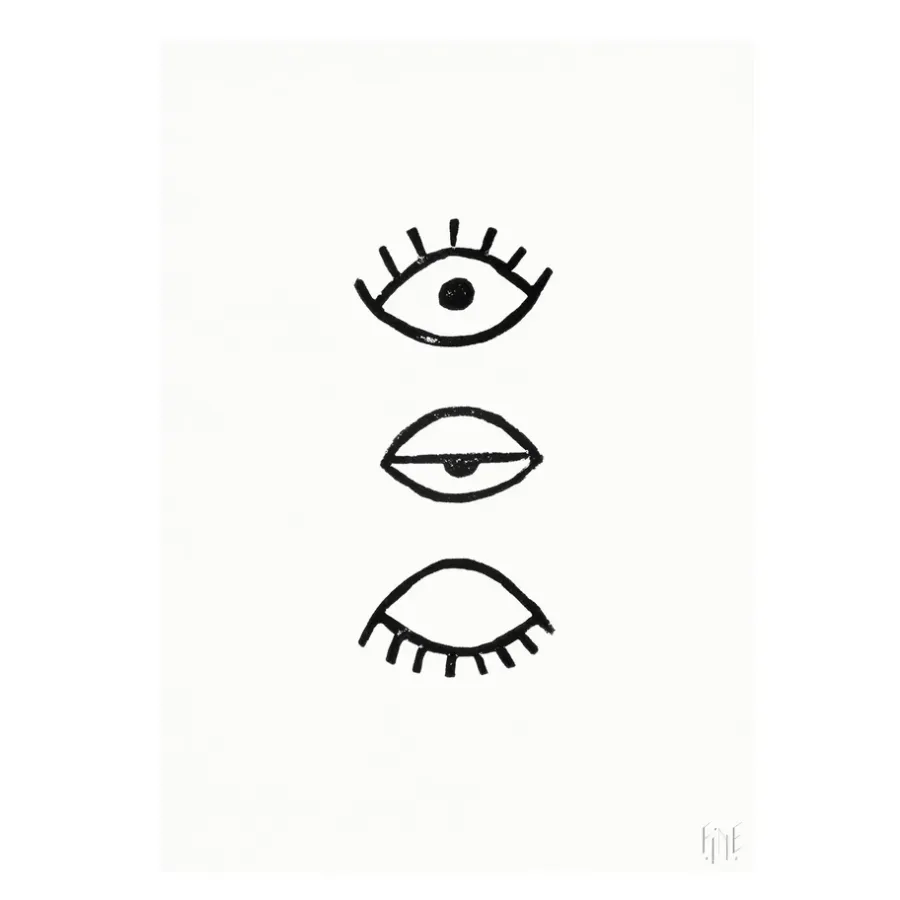 Fine Little Day Eye Eye poster, 50 x 70 cm< Posters