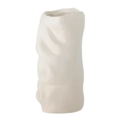 Bloomingville Fabrice vaas 21,5 cm, Wit< Vazen