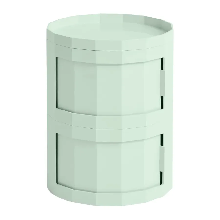 HAY Facet Cabinet 20 bijzettafel, Zacht mint< Kasten & Vitrines