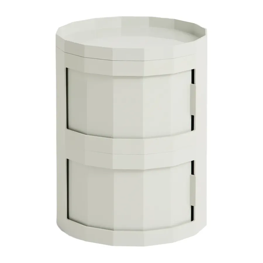 HAY Facet Cabinet 20 bijzettafel, Mistgrijs< Kasten & Vitrines