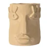 Byon Facy pot S 15,5x12x15 cm, Beige< Bloempotten