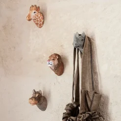 Ferm Living Animal haak, Leeuw< Haken & Hangers|Opbergoplossingen Voor De Kinderkamer