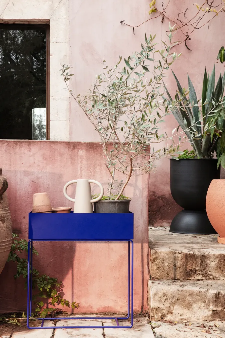 Ferm Living plantenbak, Bright blue< Bloempotten