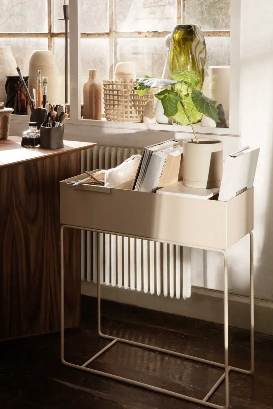 Ferm Living plantenbak, Cashmere (beige)< Bloempotten