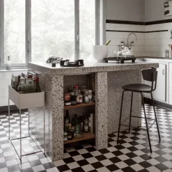 Ferm Living plantenbak, grijs< Bloempotten